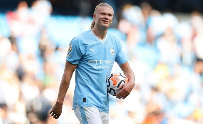 Top 6. Erling Haaland receives 48 million pounds per year at Man City